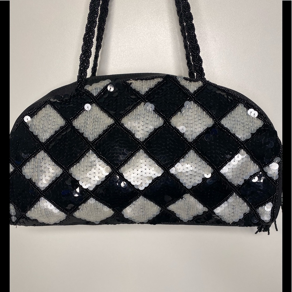 DONNA VINCI Sequin Shoulder Bag